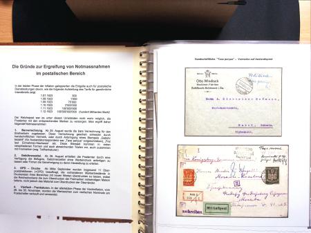 1923, Spezialsammlung Notmassnahmen der Hochinflation