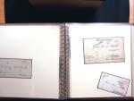 1867-79, Spezialsammlung der roten 'F.' Franco Stempel,