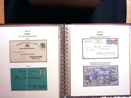 1875-79, PFENNIGE AUSGABE: Spezialsammlung Briefe,