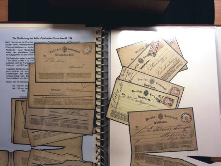 1872-74, Spezialsammlung Brustschildganzsachen (Umschläge,