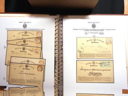 1872-74, Spezialsammlung Brustschildganzsachen (Umschläge,