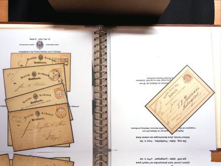 1872-74, Spezialsammlung Brustschildganzsachen (Umschläge,