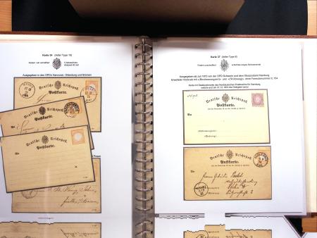 1872-74, Spezialsammlung Brustschildganzsachen (Umschläge,