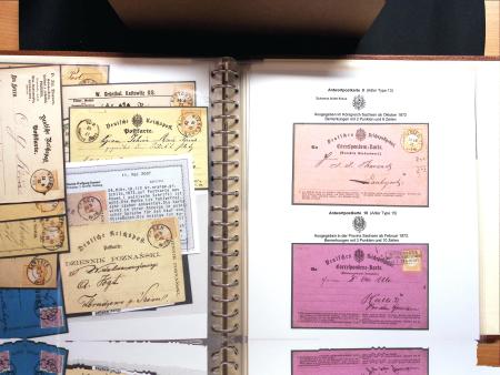 1872-74, Spezialsammlung Brustschildganzsachen (Umschläge,