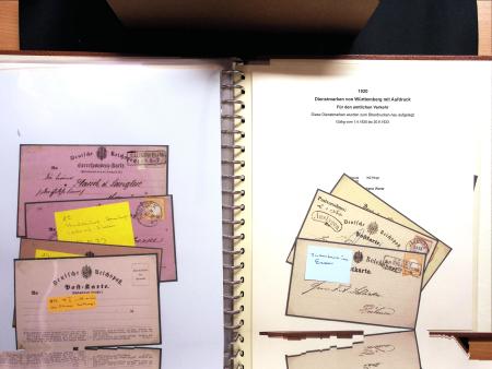 1872-74, Spezialsammlung Brustschildganzsachen (Umschläge,