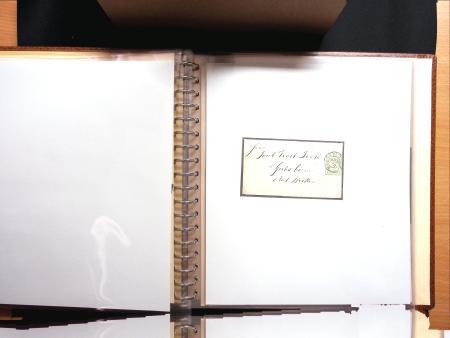 1872-74, Spezialsammlung Brustschildganzsachen (Umschläge,