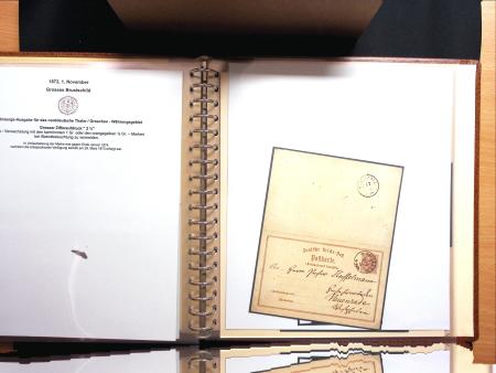 1872-74, Spezialsammlung Brustschildganzsachen (Umschläge,