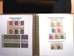 1922-23, Sammlung Deutsche Inflation in Album auf Ausstellungsblättern,