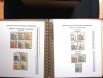 1922-23, Sammlung Deutsche Inflation in Album auf Ausstellungsblättern,