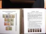 1922-23, Sammlung Deutsche Inflation in Album auf Ausstellungsblättern,