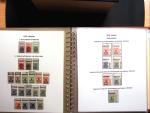 1922-23, Sammlung Deutsche Inflation in Album auf Ausstellungsblättern,