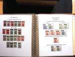 1922-23, Sammlung Deutsche Inflation in Album auf Ausstellungsblättern,