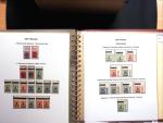 1922-23, Sammlung Deutsche Inflation in Album auf Ausstellungsblättern,