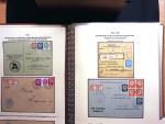 1934-44, Sammlung Dienstmarken '3.Reich' und POL Lochungen