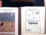 1934-44, Sammlung Dienstmarken '3.Reich' und POL Lochungen