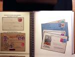 1934-44, Sammlung Dienstmarken '3.Reich' und POL Lochungen