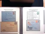 1934-44, Sammlung Dienstmarken '3.Reich' und POL Lochungen