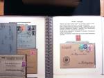 1934-44, Sammlung Dienstmarken '3.Reich' und POL Lochungen