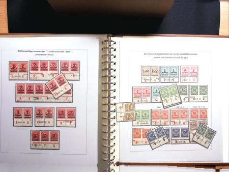 1919-23, Spezialsammlung Hausauftragsnummer der INFLA