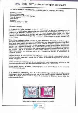 Jolie collection sur le 60ème anniversaire du plan