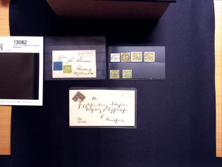 1852-57, Small mint and used selection of classics