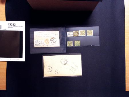 1852-57, Small mint and used selection of classics