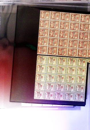 1911-1921, Petit stock de neufs du MAROC FRANCAIS entre