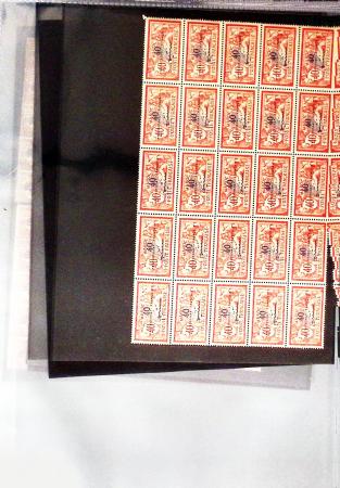 1911-1921, Petit stock de neufs du MAROC FRANCAIS entre