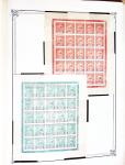 1907-1913, Collection en un album, dont POSTES LOCALES