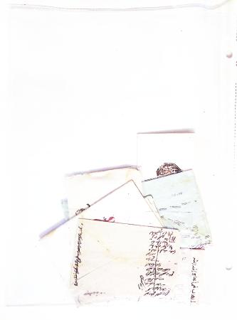 1892 Collection sur pages d'album de cachets Maghzen,