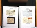 1850-98 POSTAL HISTORY Exhibition collection of 46