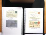1850-98 POSTAL HISTORY Exhibition collection of 46