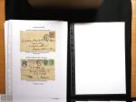 1850-98 POSTAL HISTORY Exhibition collection of 46