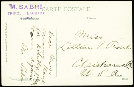 4 items from Ottoman Empire with Libyan cancellations