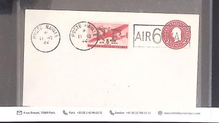 1943-1944, Anciens lots de VO avec timbres des USA