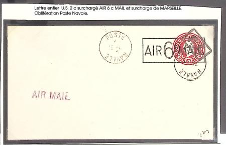 1943-1944, Anciens lots de VO avec timbres des USA