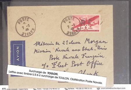 1943-1944, Anciens lots de VO avec timbres des USA