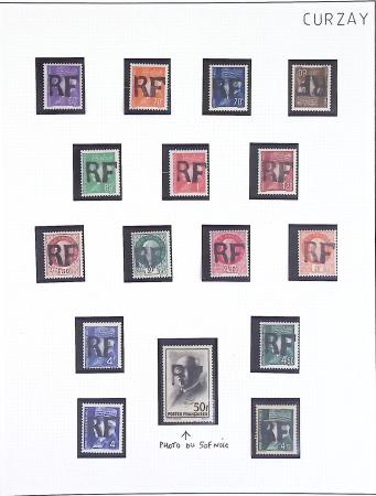 1943-1944, Anciens lots de VO avec timbres des USA