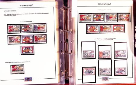 EUROPA CEPT, incroyable collection d'Europafrique en