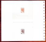 N°1122/23 Epreuve de Luxe collective du timbre Europa