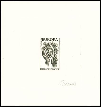 N°1123 Epreuve d'état en brun sans la valeur faciale