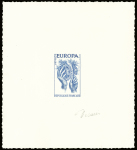 N°1123 Deux épreuve d'état, l'une brun-rouge, et l'autre