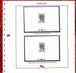 N°1122/23 4 épreuves de luxe d'atelier du 20F et 35F