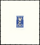 N°1173 Lot de 3 belles épreuves d'artiste, noire,