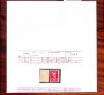 N°1173 Lot de 9 timbres d'Europa France 1958, 20F