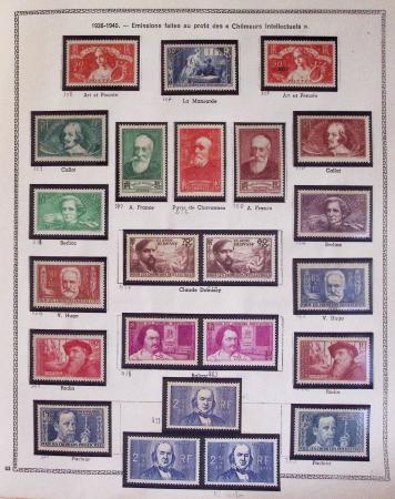 1849-2009, Collection de France neufs et obl, avec