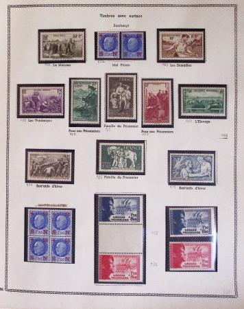 1849-2009, Collection de France neufs et obl, avec