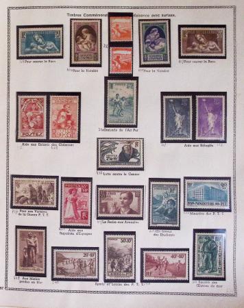 1849-2009, Collection de France neufs et obl, avec