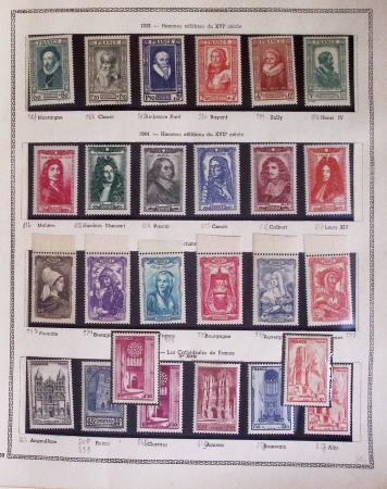1849-2009, Collection de France neufs et obl, avec