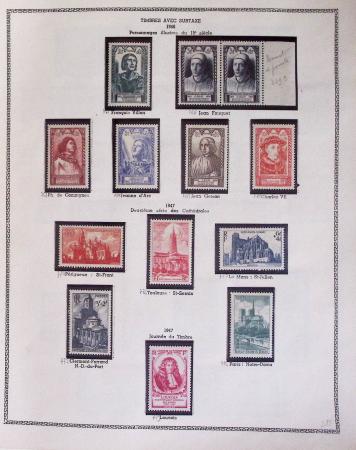 1849-2009, Collection de France neufs et obl, avec